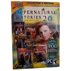4 for $25 PC Game Mystery Masters Supernatural Stories Collectors Edition 20 +